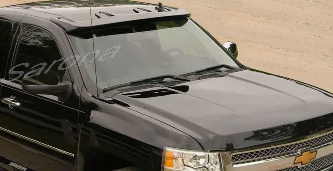 Custom Chevy Tahoe  SUV/SAV/Crossover Sun Visor (2007 - 2013) - $290.00 (Part #CH-062-SV)